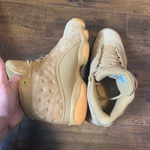-Jordan 13s Wheat
